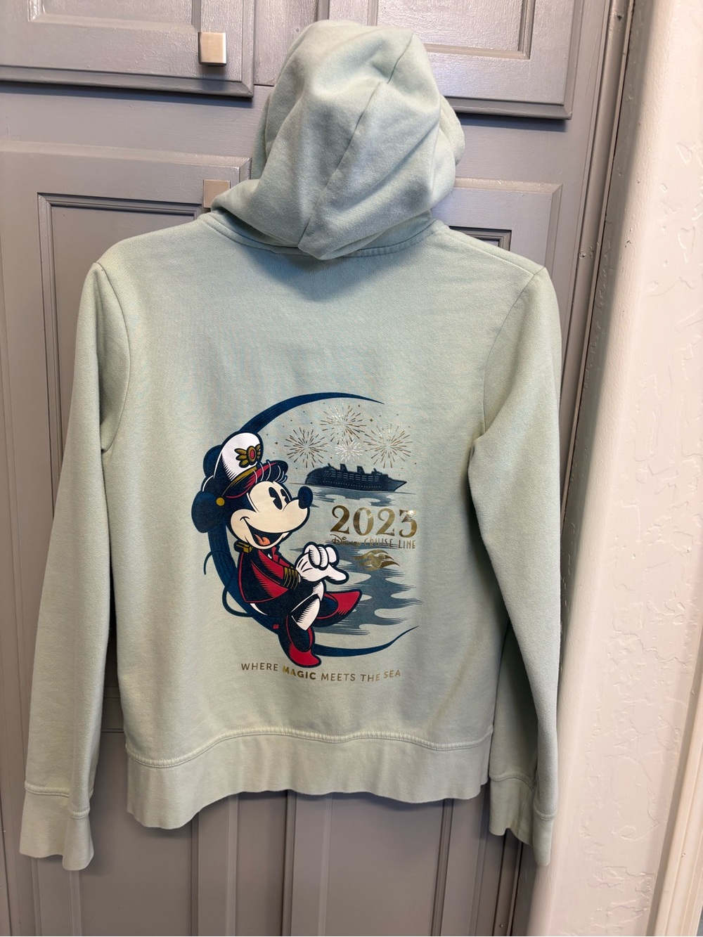 Minnie Mouse 2023 Cruise Line Light Mint Green Hoodie
